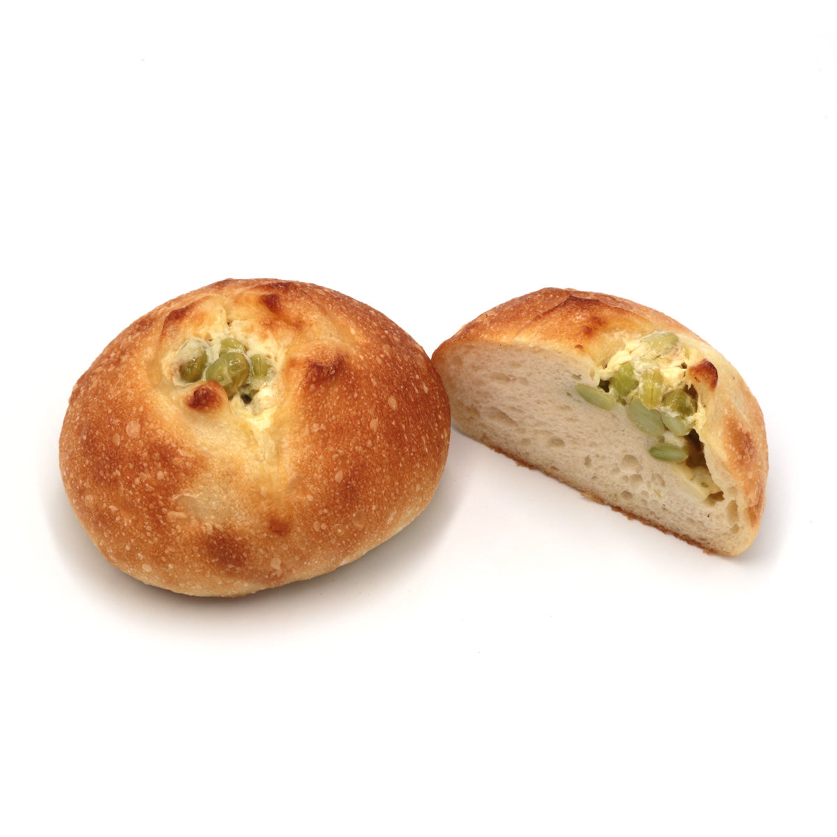 枝豆チーズフランス(EPIC BAKERY)|単価312円/業務用144個セット(36個×4箱)