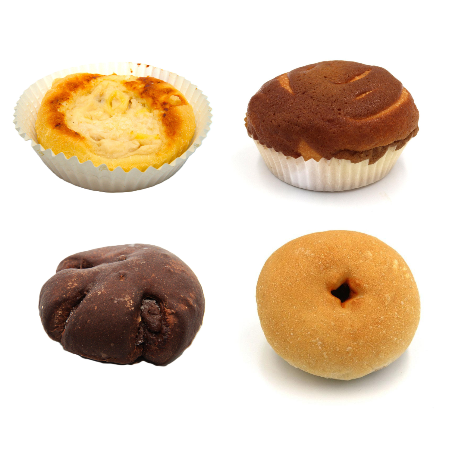 【渋澤製パン】国産小麦の惣菜＆スイーツ 4種セット 業務用240個