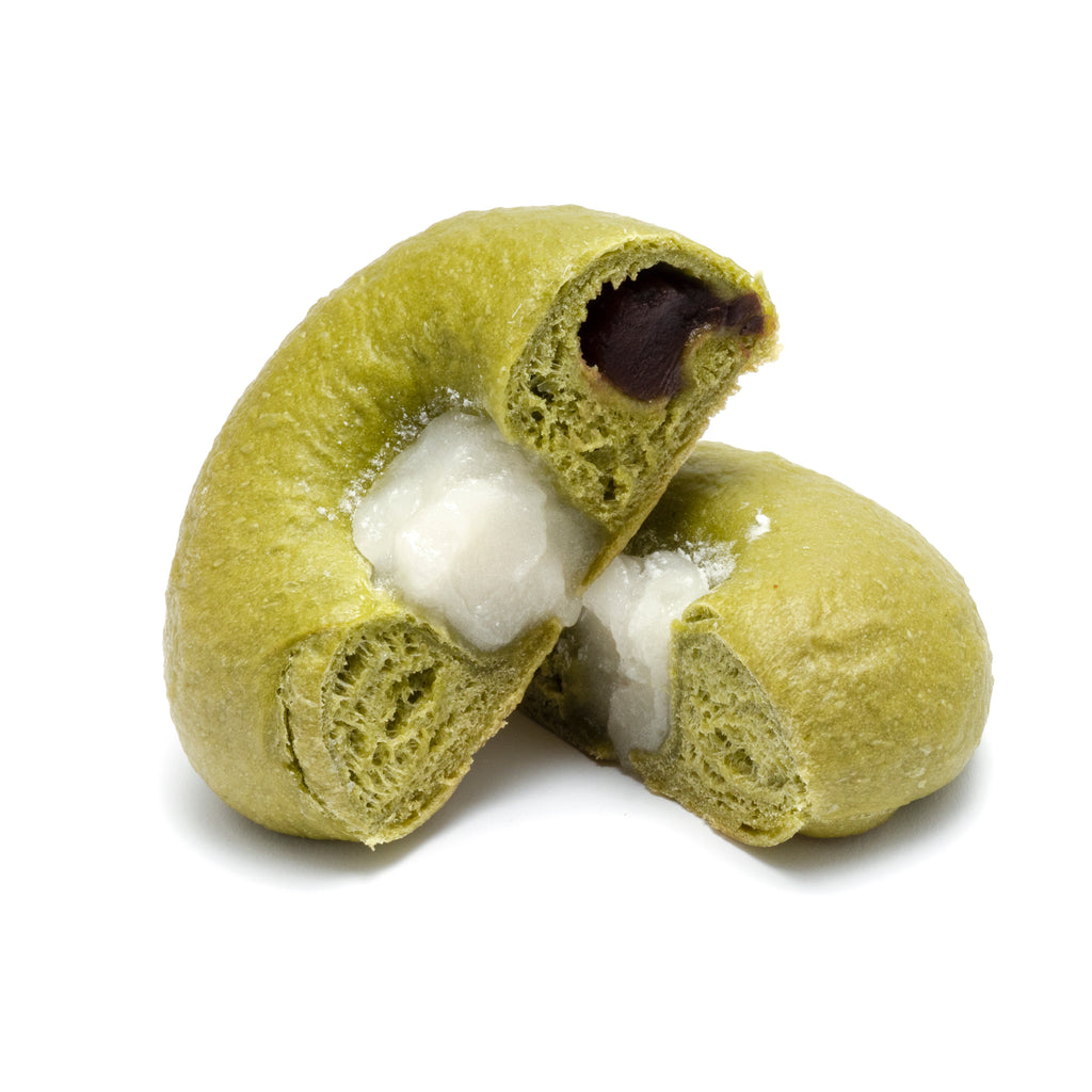 ベーグル 抹茶あんこもち（KAMOGAWA BAKERY）｜単価286円／業務用240個セット（60個×4箱）