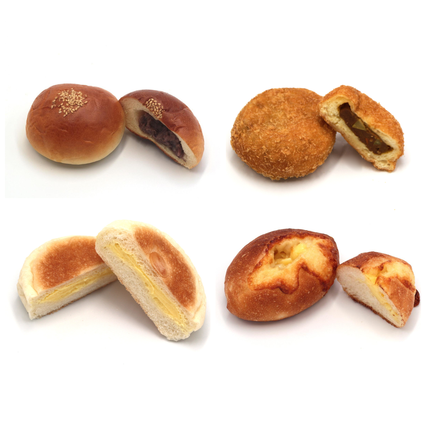 【パン工房アルファルファ】バラエティパン4種セット 業務用240個