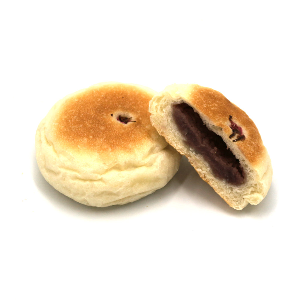 【パン工房アルファルファ】パンセット⑤（具だくさん牛肉カレーパン｜単価153円・たっぷり北海道十勝のあんぱん｜単価157円・天然酵母ブルーベリーチーズフランス｜単価157円・天然酵母酒粕こしあんフランス｜単価157円）｜オリジナルの業務用冷凍パンのOEMも承ります.