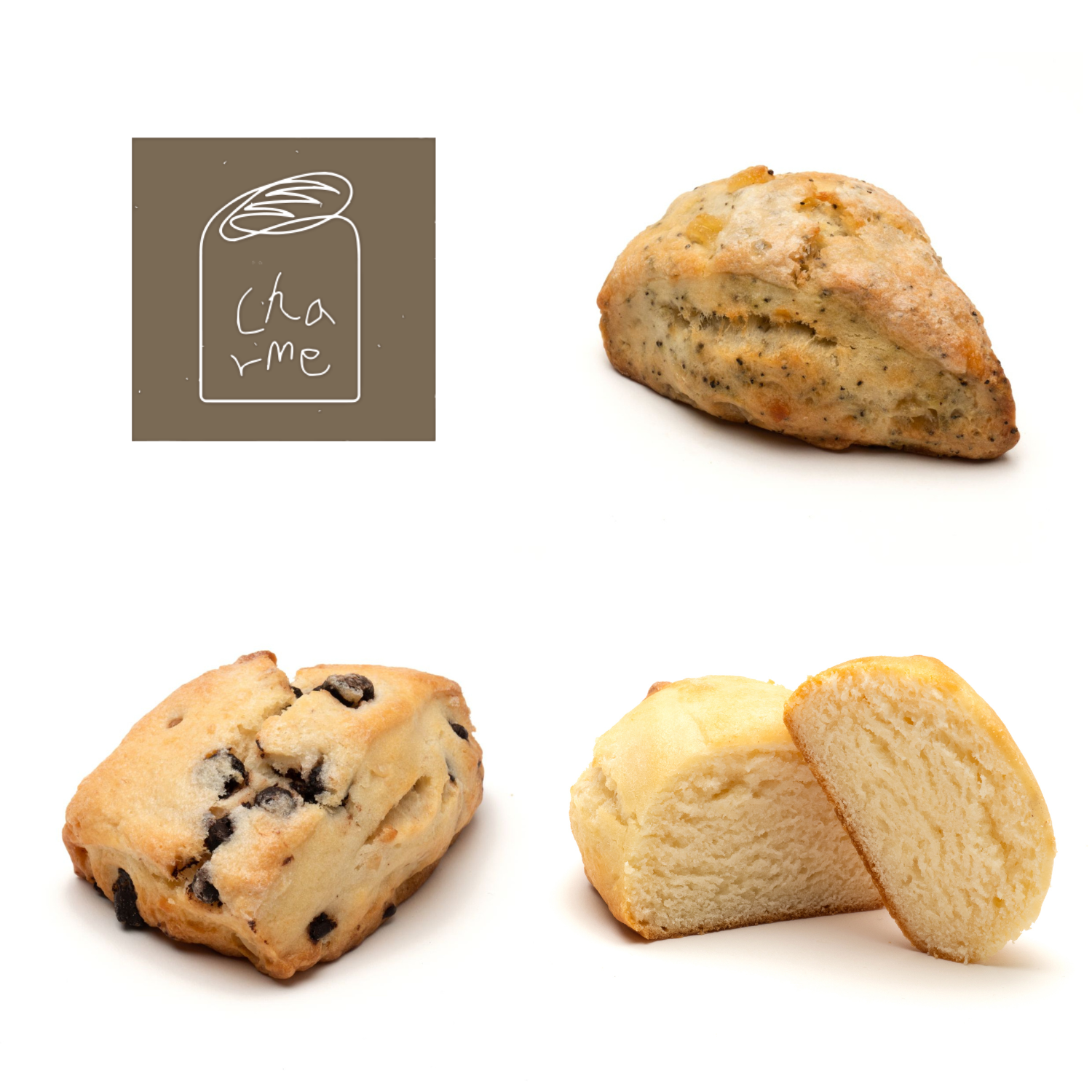 【Boulangerie Charme】生クリームスコーンセット 業務用130個